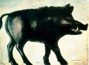 Niko Pirosmanashvili A Black Wild Boar oil